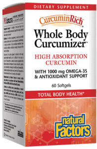 Natural Factors CurcuminRich Whole Body Curcumizer