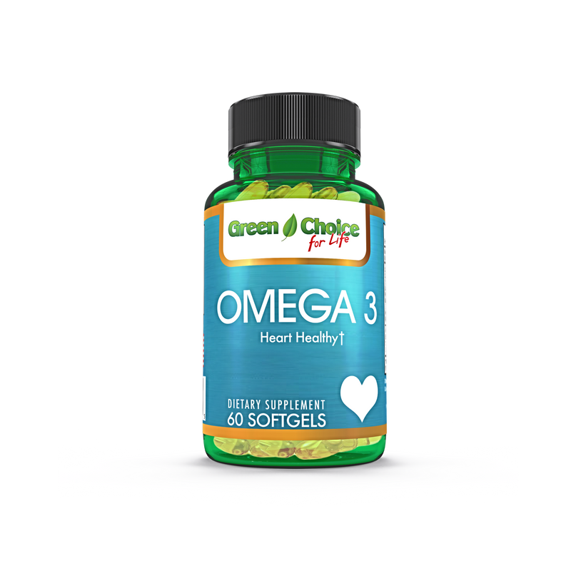 Elección verde omega 3 aceite de pescado