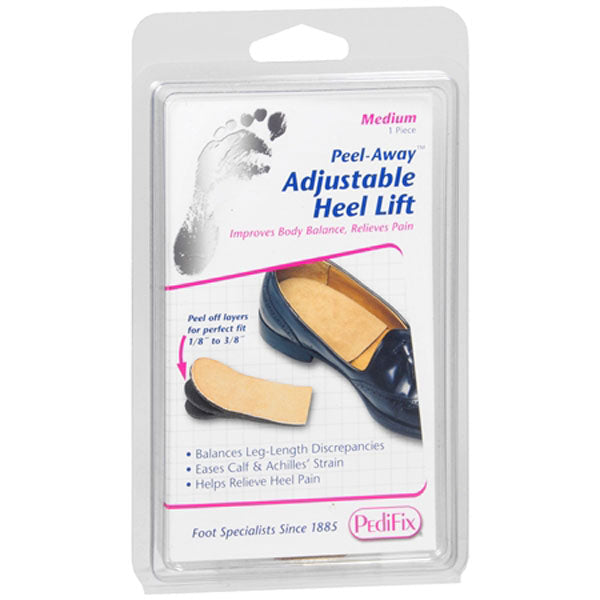 PediFix Peel_Awayª Adjustable Heel Lift Medium