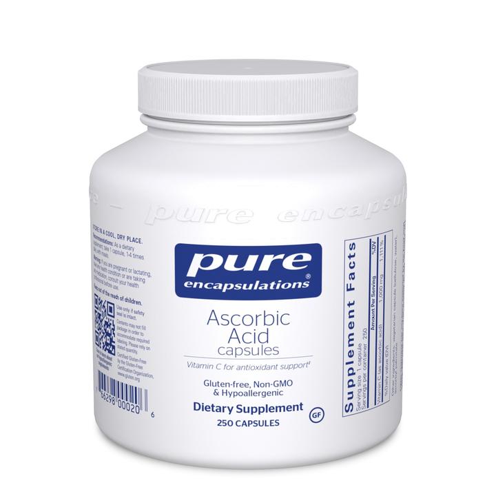 Pure Encapsulations Ascorbic Acid Capsules