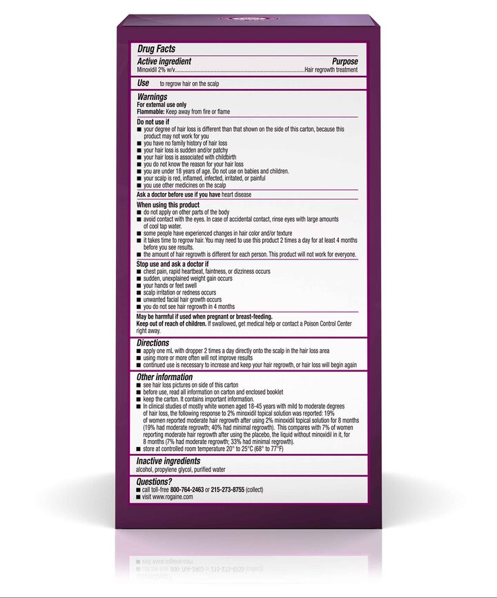 Rogaine Women's 2% Minoxidil Solution 2oz