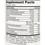 Rugby Multivitamin Stress With Zinc Tablets