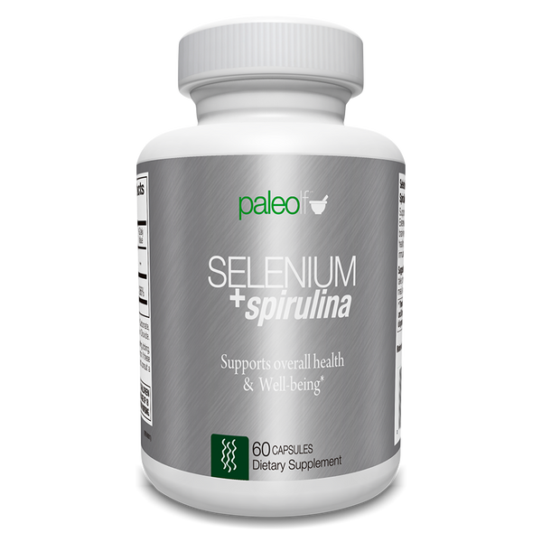 Paleolife Selenium + Spirulina Capsules