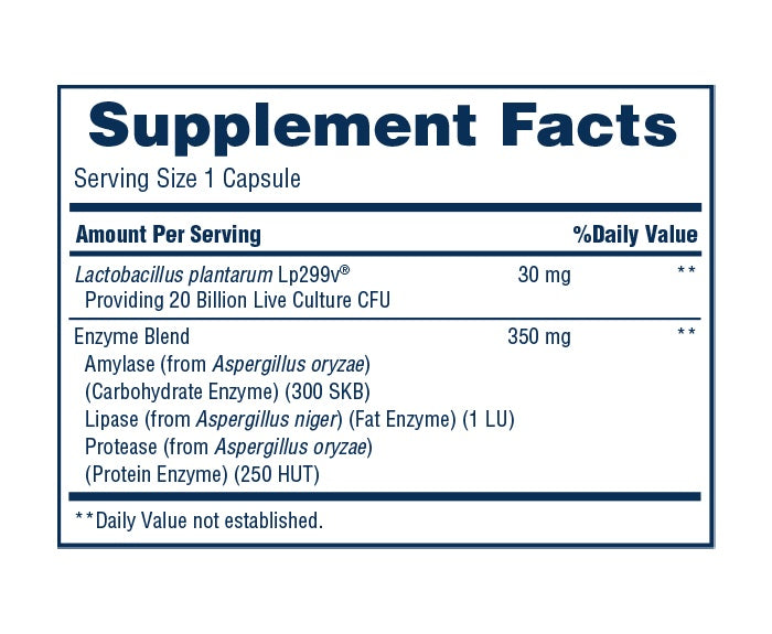 American Health Enzymatic Probiotic Complex Plus 20B 60 Capsules