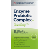 American Health Enzymatic Probiotic Complex Plus 20B 60 Capsules