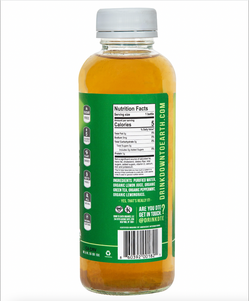 Down to Earth Organics Energy Drink 16fl.oz.