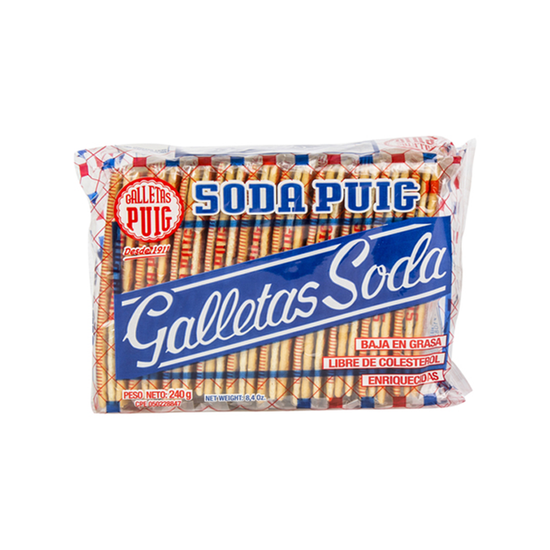 Puig Galletas de Soda Saltinas - 240G / 8.4 oz