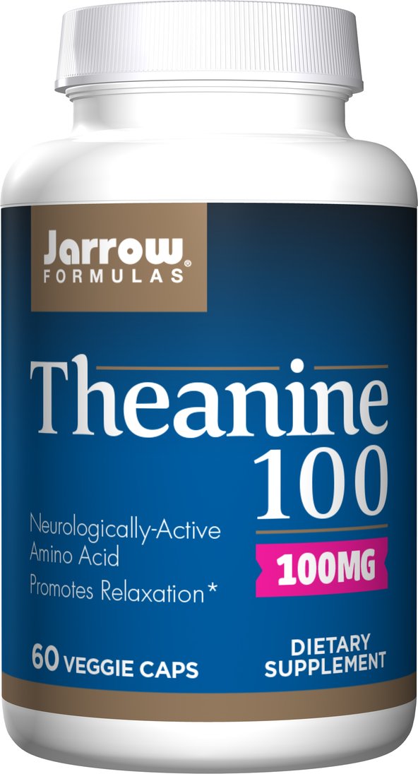 Jarrow Fórmulas theanine 100 mg cápsulas