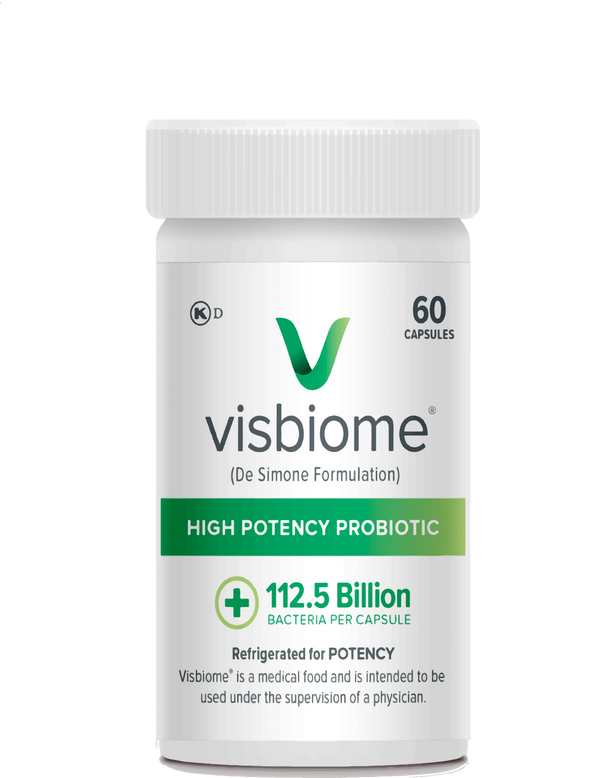 Visbiome 112.5 Billion Bacteria Probiotic Capsules