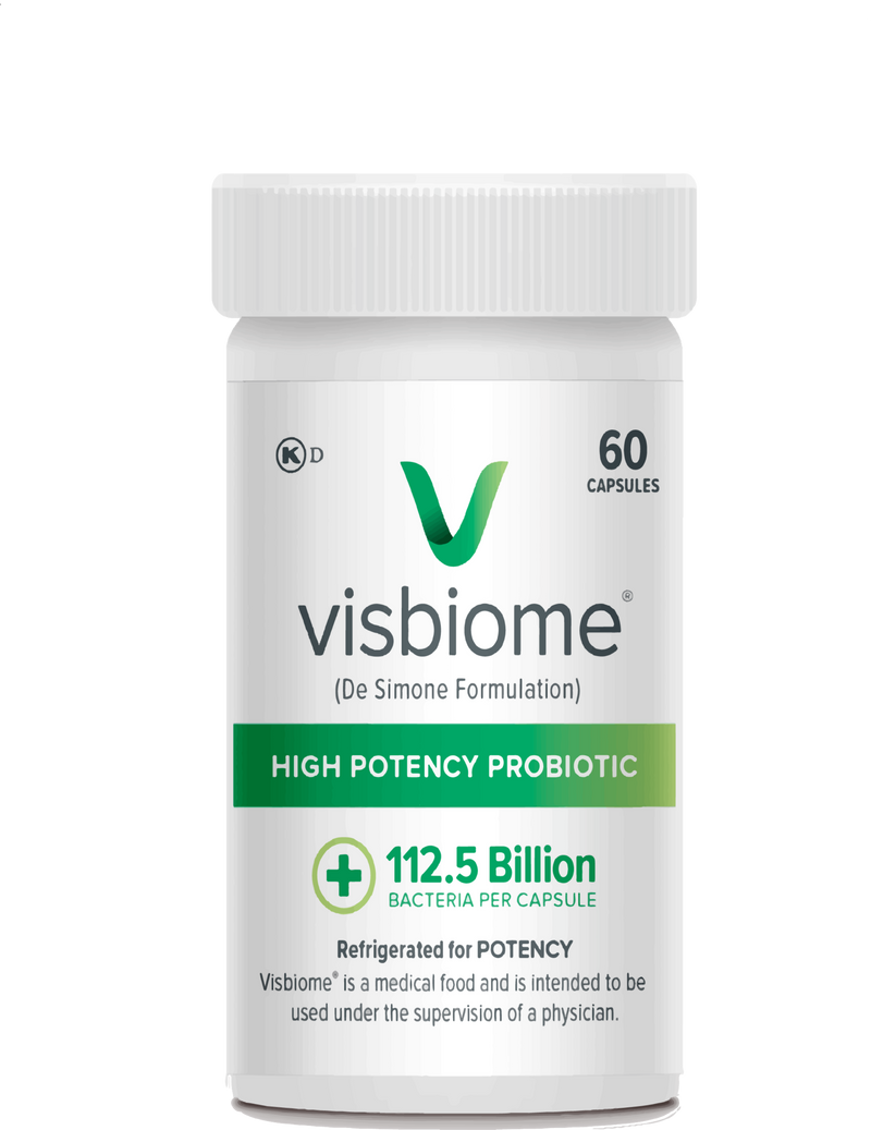 Visbiome 112.5 Billion Bacteria Probiotic Capsules