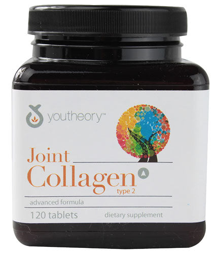 Youtheory Joint Collagen Advanced Formula + Boswellia 120 Tablets
