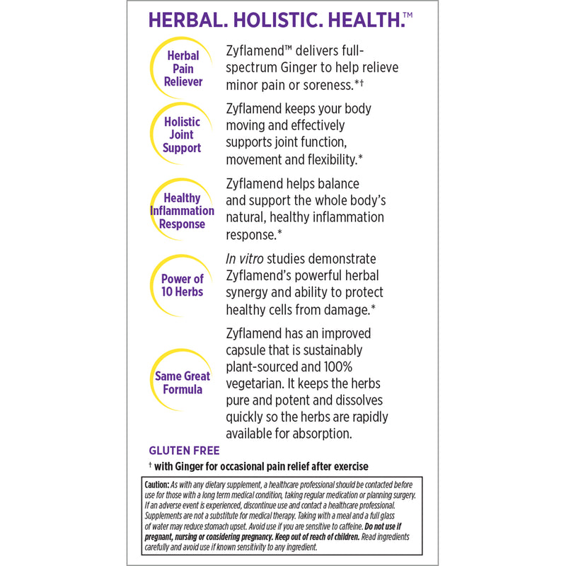 New Chapter Zyflamend Whole Body Joint Supplement + Herbal Pain Relief