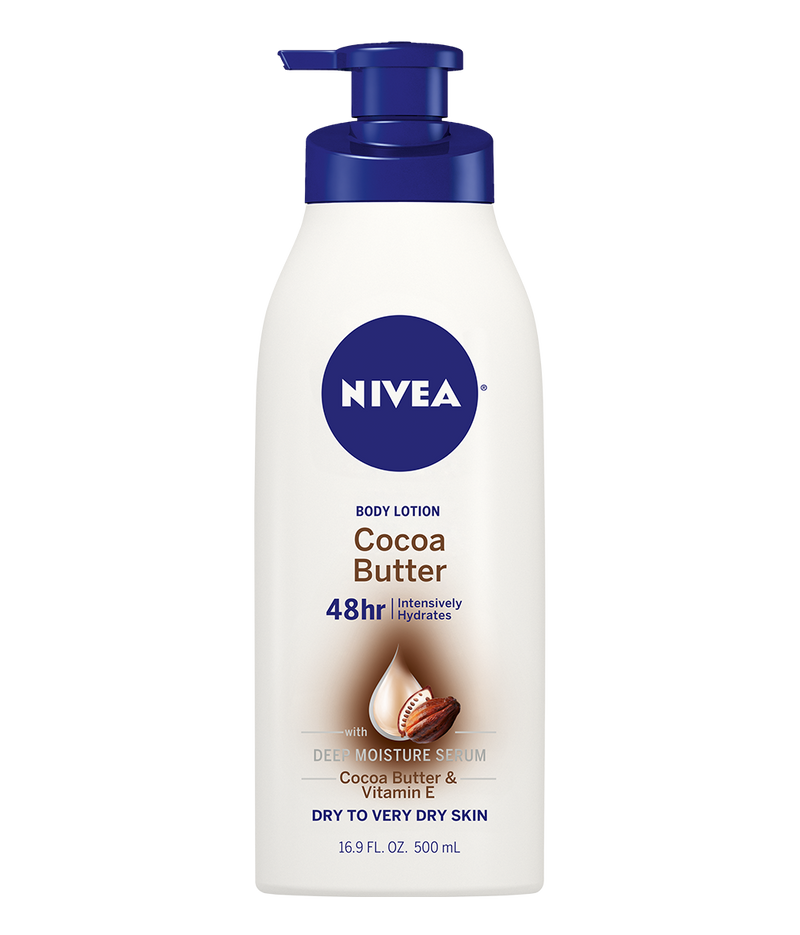 Loción de mantequilla de cacao nivea