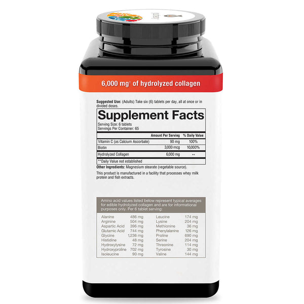 Yourtheory Collagen Plus Biotin 390 Tabletas