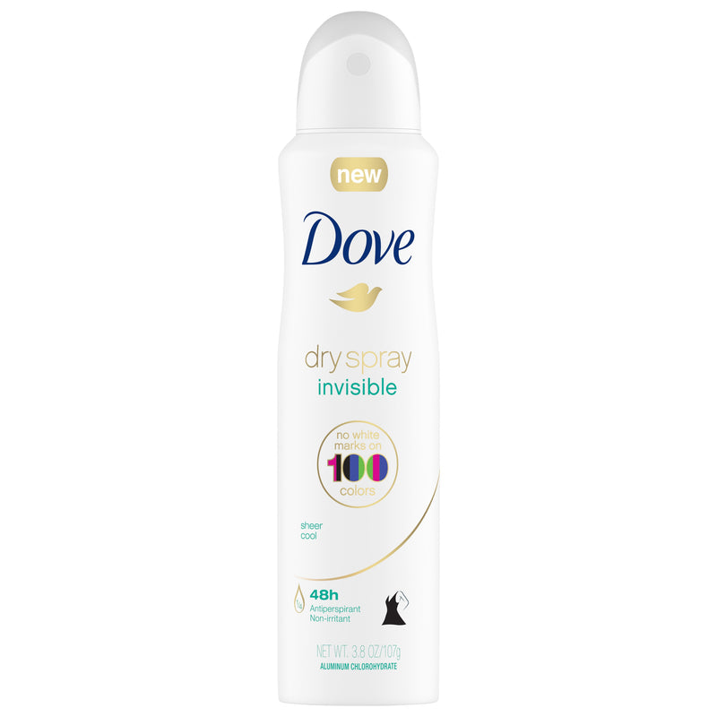 Dove Antiperspirant Deodorant Sheer Cool Invisible Dry Spray 150 ml