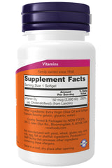 Now Vitamin D-3 2000 IU 120 Softgels