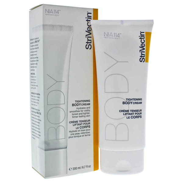 Crema de loción corporal en apriete de estrivectina, 6.7 oz