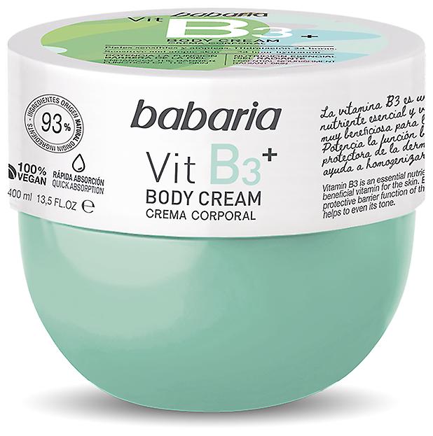 Babaria vit b3 + crema corporal 13.5 oz