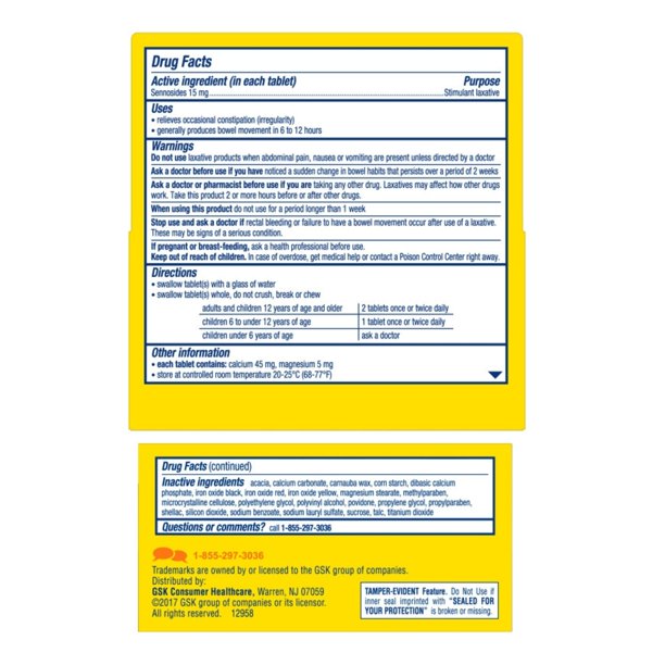 Perdiem Stimulant Laxative 60 Tablets