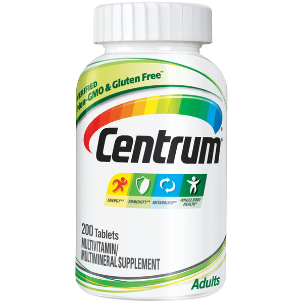 Centrum Complement multivitamínico y suplemento multimineral 200 tabletas
