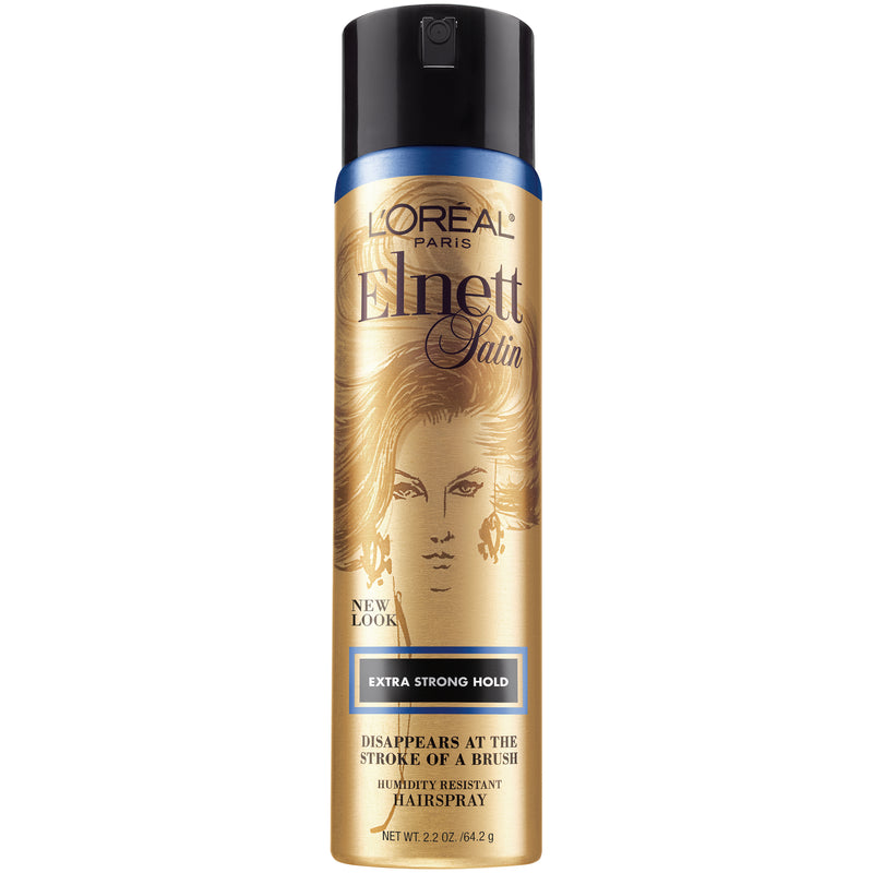 L'Oreal Paris Elnett Satin Extra Strong Hold Hair Spray - Travel Size Spray, 2.2 oz.