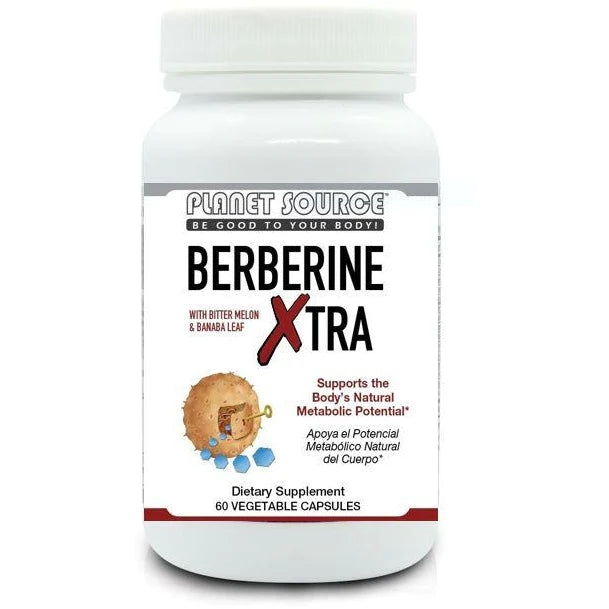 Planet Source Berberine Xtra Vegetable Capsules