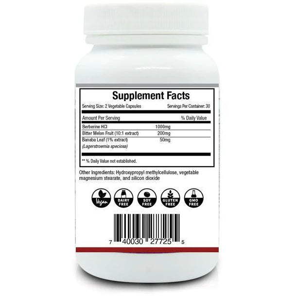 Planet Source Berberine Xtra Vegetable Capsules