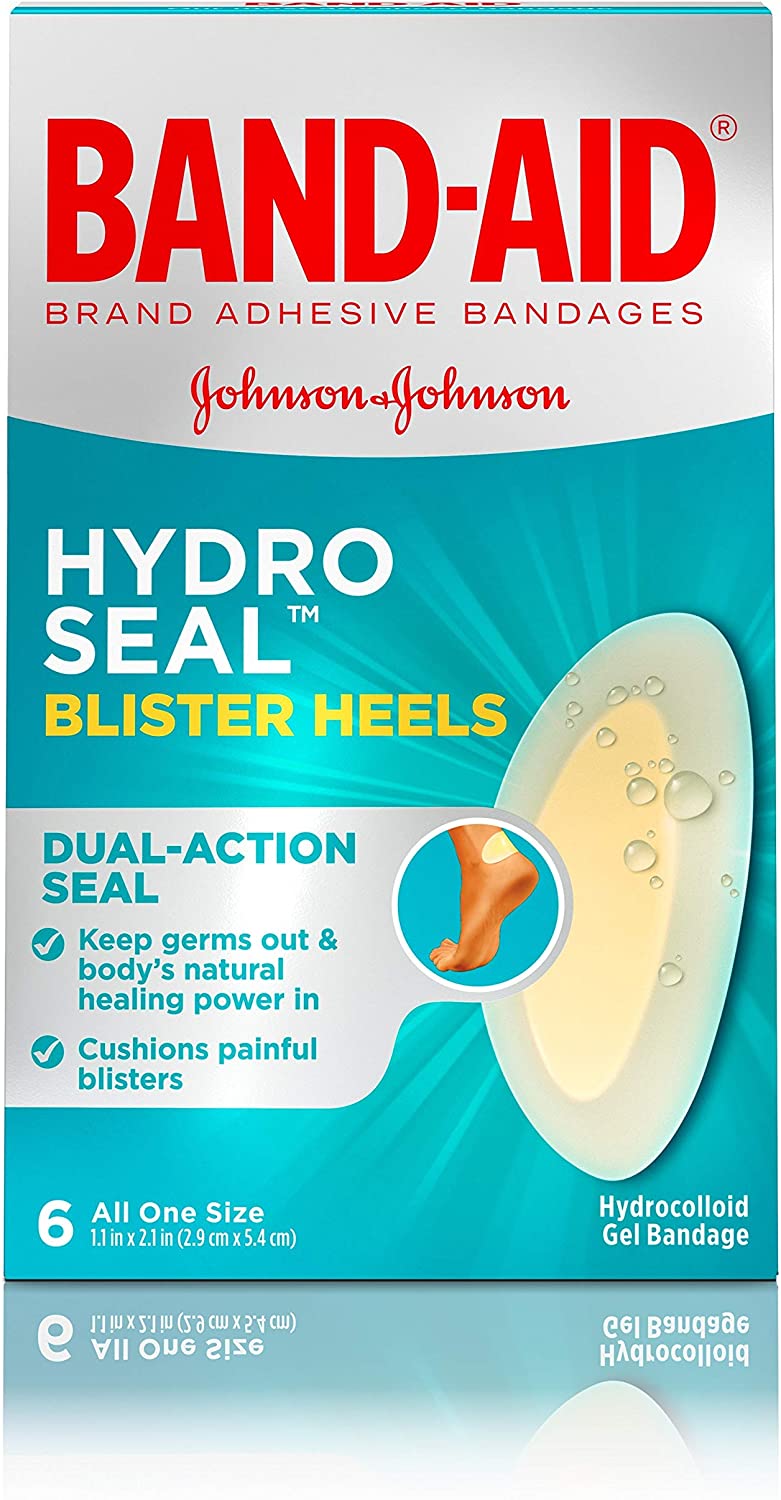 Band-Aid Brand Adhesive Bandages Hydro Seal for All Purpose, Fingers, and Blisters