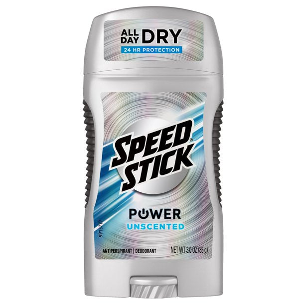 Speed ​​Stick Desodorante Antantio sin perfume 3 oz