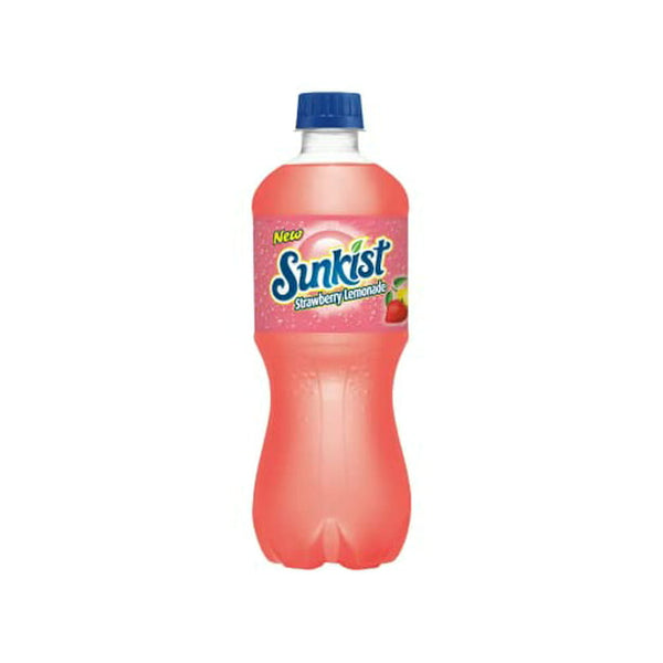 Sunkist Strawberry Lemonade Soda 20Oz