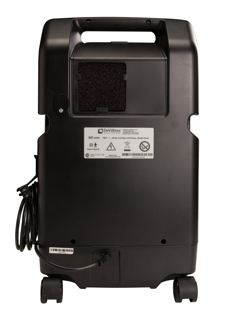 Conducir concentrador de oxígeno compacto médico, 5 litros, estándar