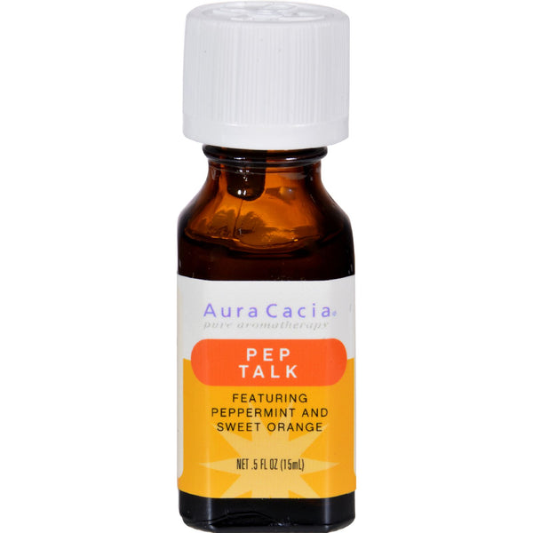 Aura Cacia Essential Oil Pep Talk 0.5 Oz