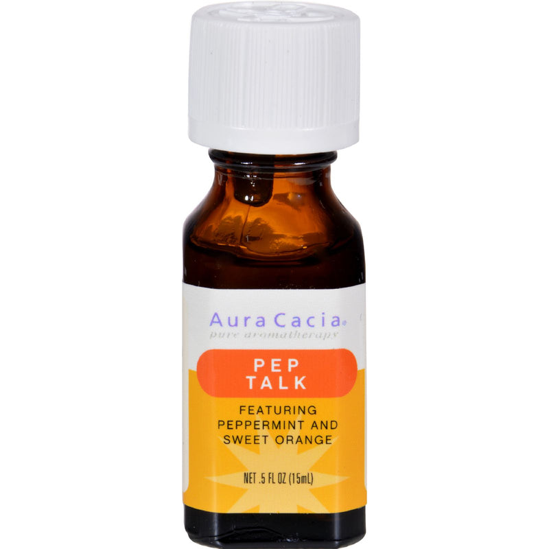 Aura Cacia Essential Oil Pep Talk 0.5 Oz