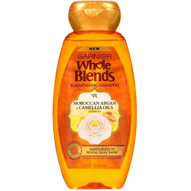 Garnier Whole Blends Marvelous Shampoo With Moroccan Argan & Camellia Oils 12.50 oz