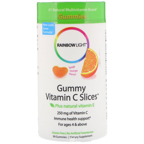 Gummy Vitamin C Slices 90 Ct por Rainbow Light