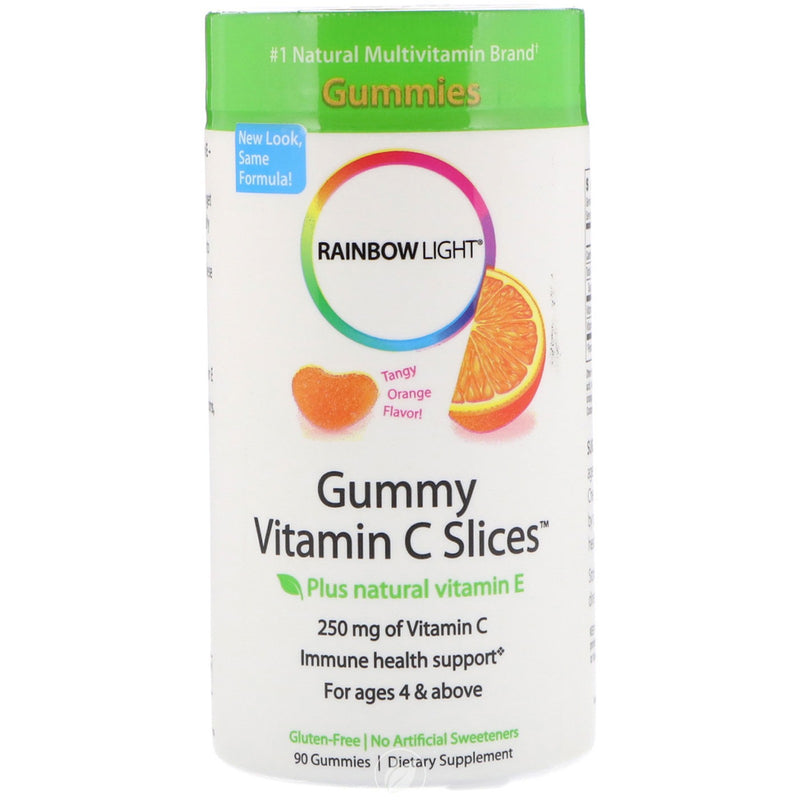Gummy Vitamin C Slices 90 Ct por Rainbow Light