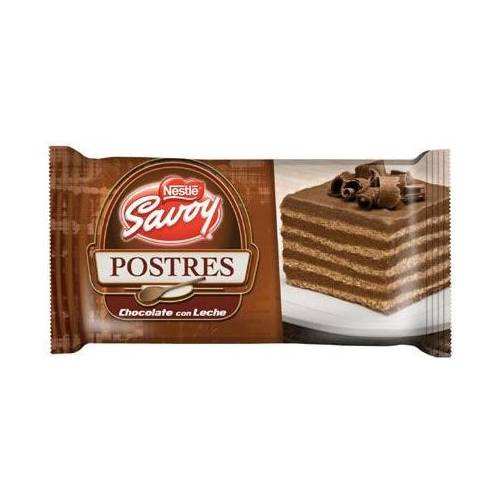 Savoy postros de chocolate con leche