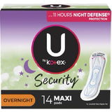 Kotex maxi almohadillas sin perfume 14ct