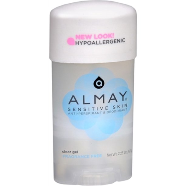 Almay antiperspirante y fragancia desodorante Gel transparente gratis 2.25 oz