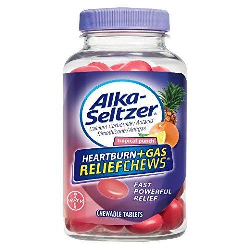 Alka-Seltzer Heartburn + Gas Relief tabletas masticables