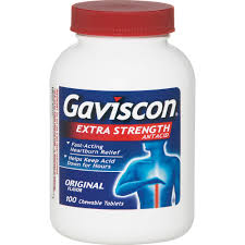 Gaviscon Extra Strength Antacid - Original (100 tabletas)