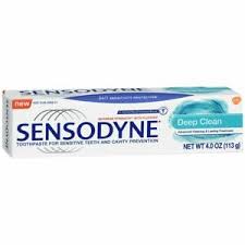 Sensodyne Pasta de dientes de limpieza profunda, 4 oz