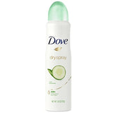 DOVE DEODORANT GO FRESH CUCUMBER SPRAY 250 ML