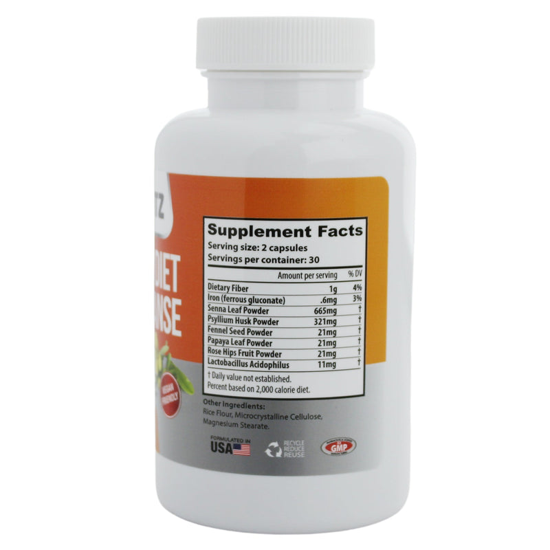 Natuvitz Advance Diet Detox Cápsulas vegetales