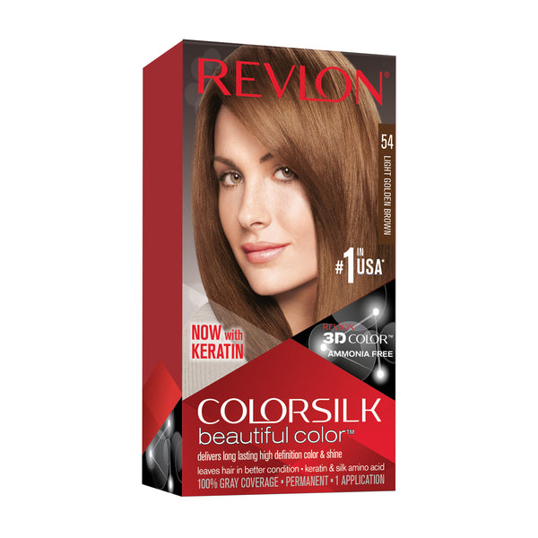 Revlon Colorsilk 54 Light Golden Brown