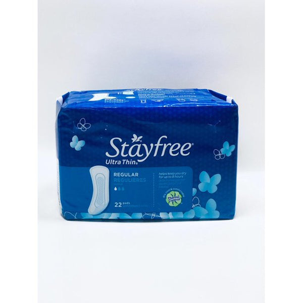 Stayfree Ultra Thin Regular Pads 22ct