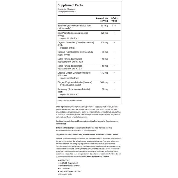 Nuevo capítulo Cápsulas de vegetales de próstata 5lx