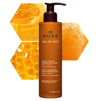 Nuxe Face Cleansing and Make-Up Tailing Gel Reve de Miel