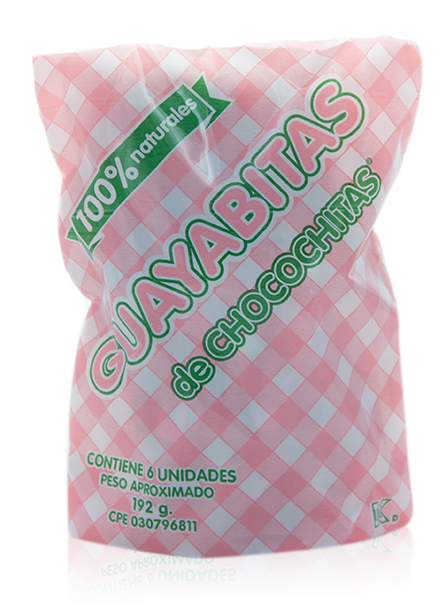 Guayabitas de Chocochitas 6 Unidades