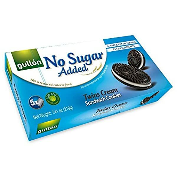 Gullon No Sugar Added Twins Creme Sandwich Cookies